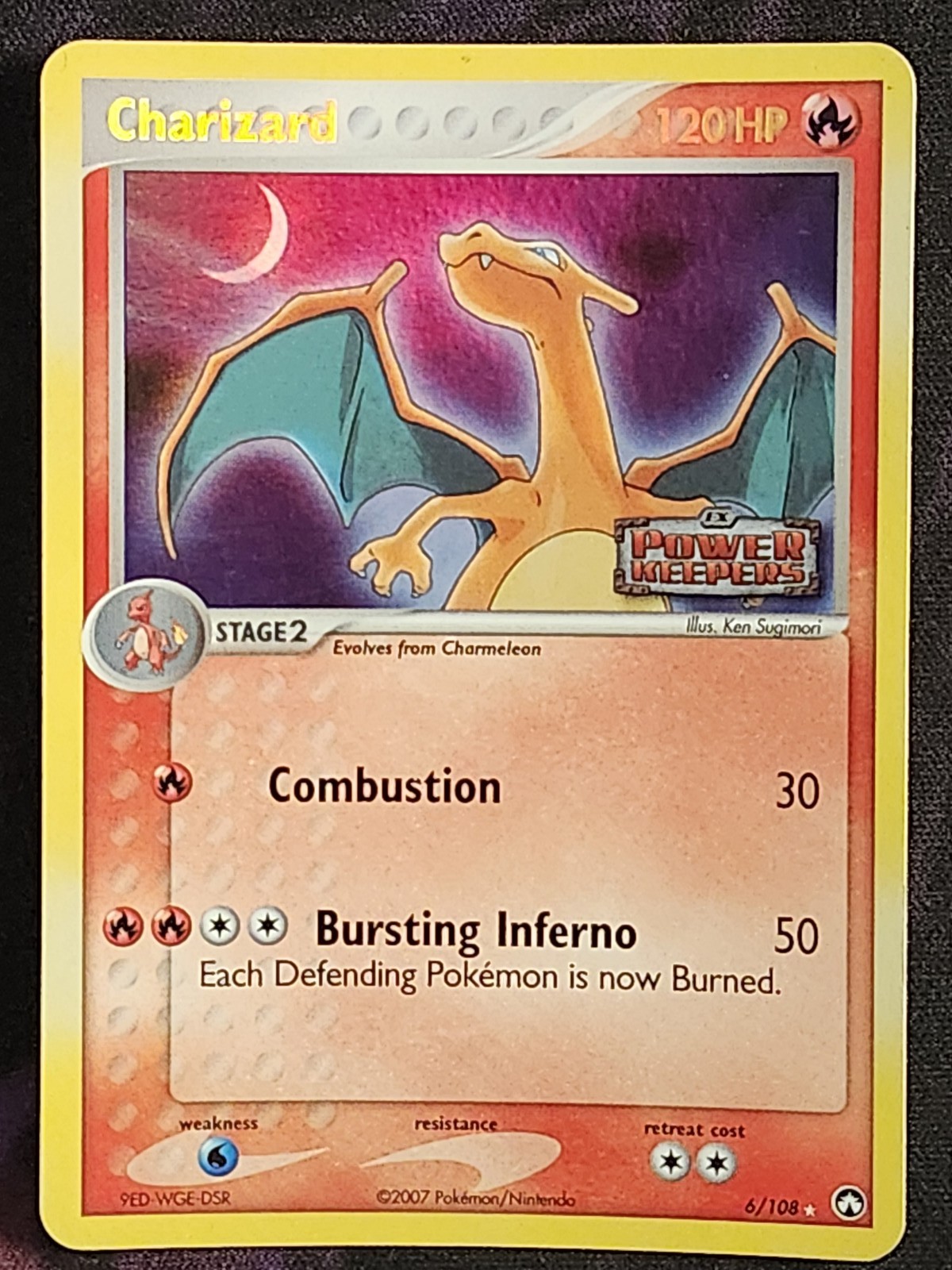 Pokemon Charizard 6/108 Reverse Holo (MP) Power Keepers Pokemon Charizard 6/108 Reverse Holo (MP) Power Keepers