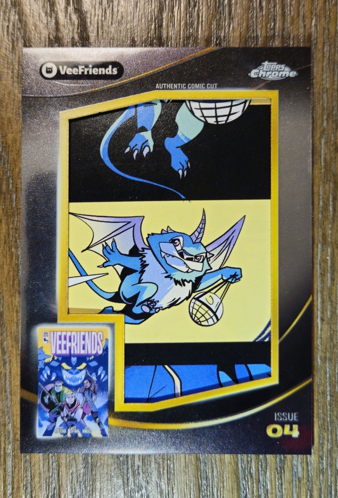 2026 Topps Chrome Veefriends - CC #4 - Hunt for Harpik - Comic Cut 1/1