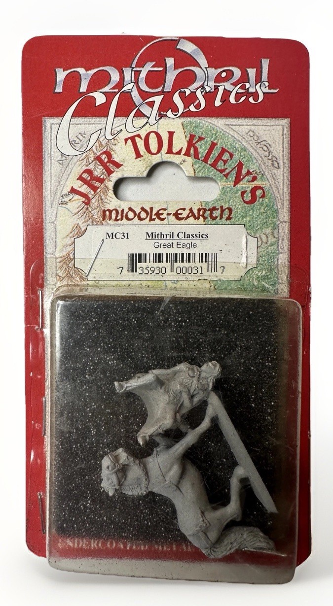 Mithril Classics MC31 Great Eagle Metal Figure NIB JRR Tolkien LOTR Hobbit MERP Mithril Classics MC31 Great Eagle Metal Figure NIB JRR Tolkien LOTR Hobbit MERP