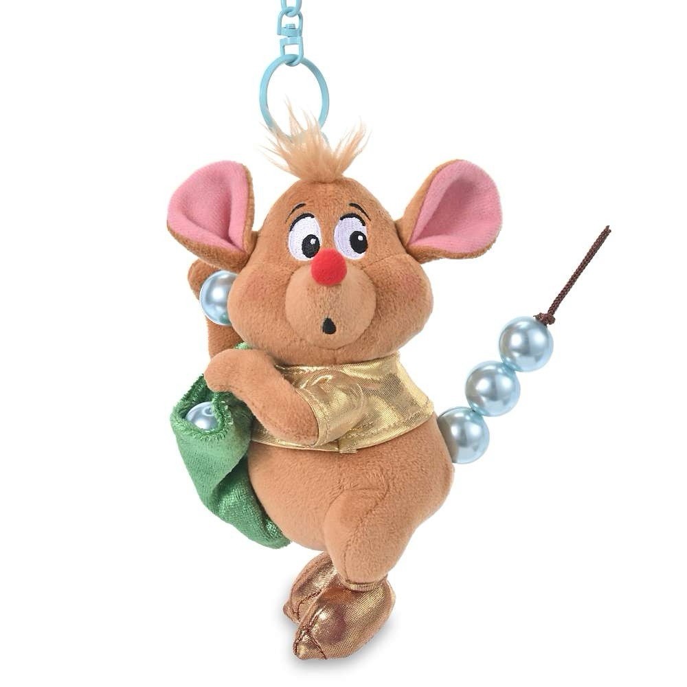 Disney Store Cinderella Gus Blue Pearl Plush Keychain Japan Exclusive Disney Store Cinderella Gus Blue Pearl Plush Keychain Japan Exclusive
