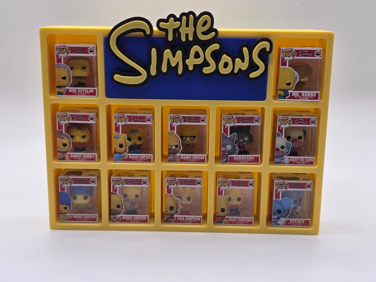 Funko Bitty POP Simpsons - Complete Set w/ Gold Mr Burns Comes w/ FREE Display Funko Bitty POP Simpsons - Complete Set w/ Gold Mr Burns Comes w/ FREE Display