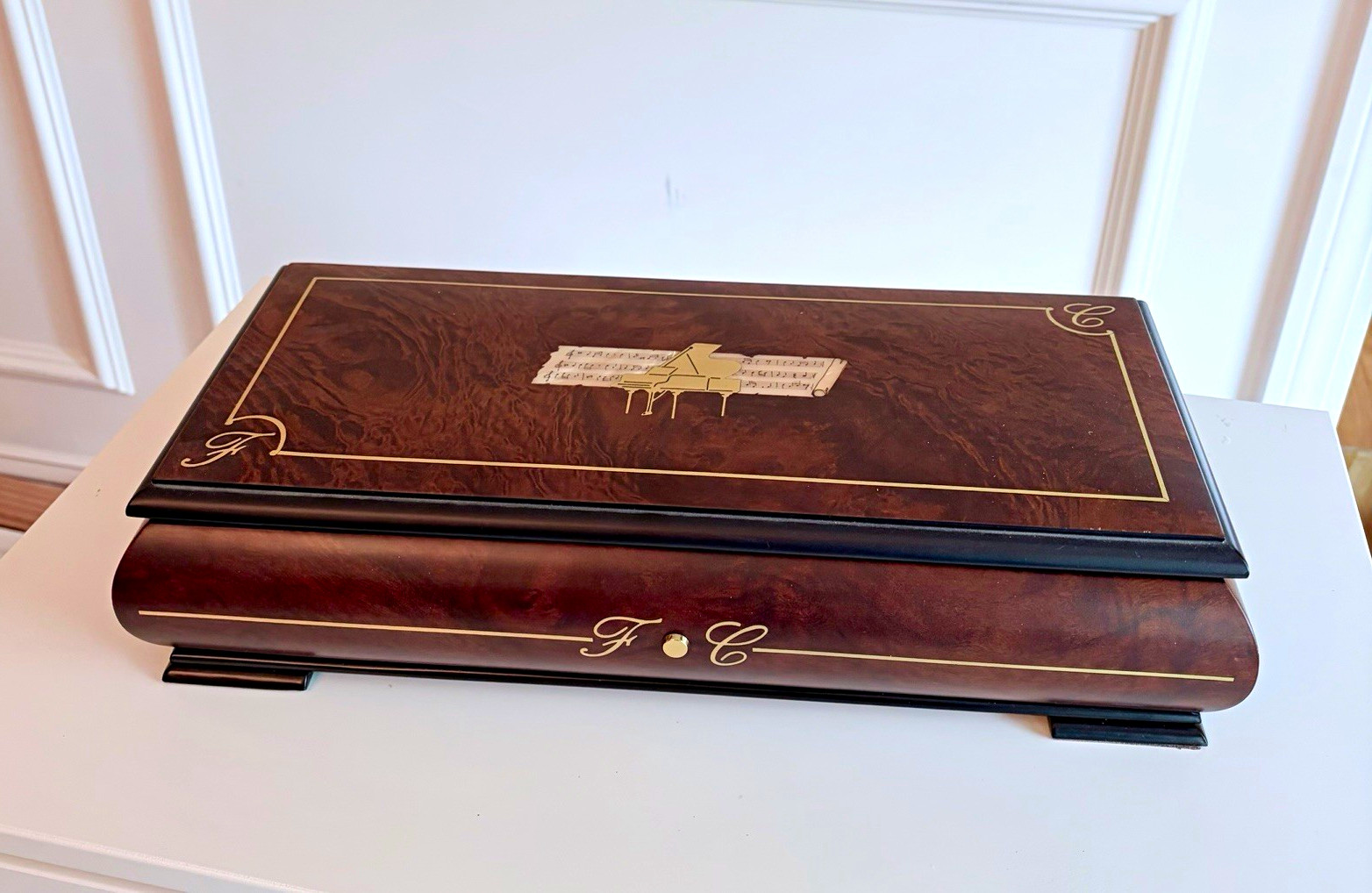 Vintage Reuge Limited Edition Tribute to Frédéric Chopin 5/50 Music Box w/COA Vintage Reuge Limited Edition Tribute to Frédéric Chopin 5/50 Music Box w/COA