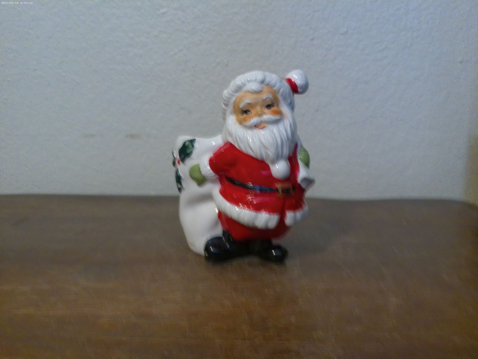 Vintage Kelvin's Santa Figurine/Planter/Cane Holder Made in Japan Vintage Kelvin's Santa Figurine/Planter/Cane Holder Made in Japan