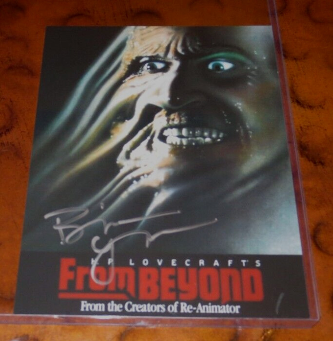 Brian Yuzna signed autographed photo writer From Beyond 1986 Lovecraft