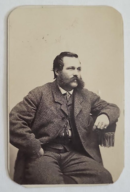 1860s Civil War CDV Capt John Bigelow Gettysburg Hero 9th Mass Battery Boston