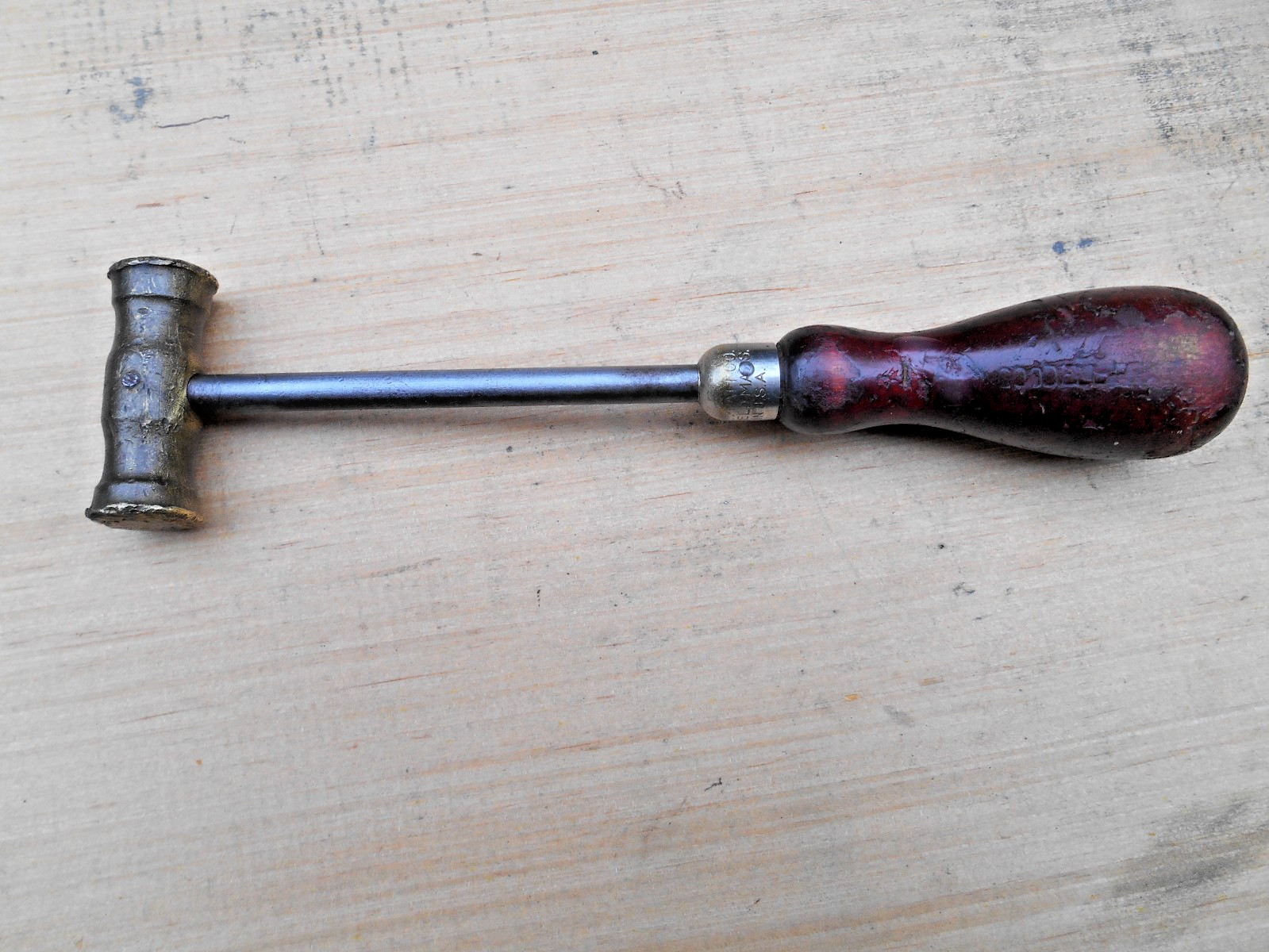 VTG GOODELL PRATT NO. 92 BRASS HAMMER VTG GOODELL PRATT NO. 92 BRASS HAMMER