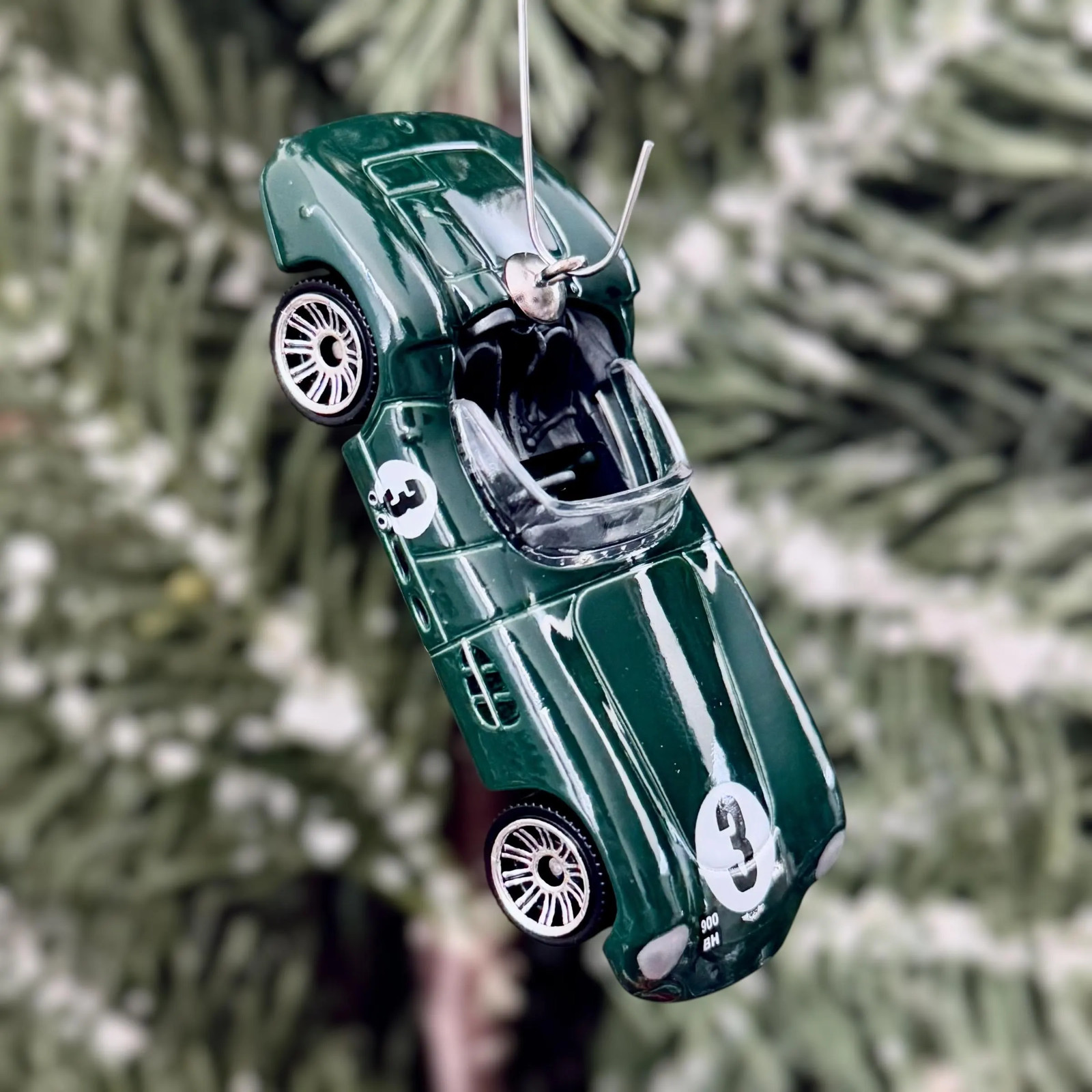 1956 Aston Martin DBR1 Ornament • Gift for Aston Martin Lovers • Top Gun