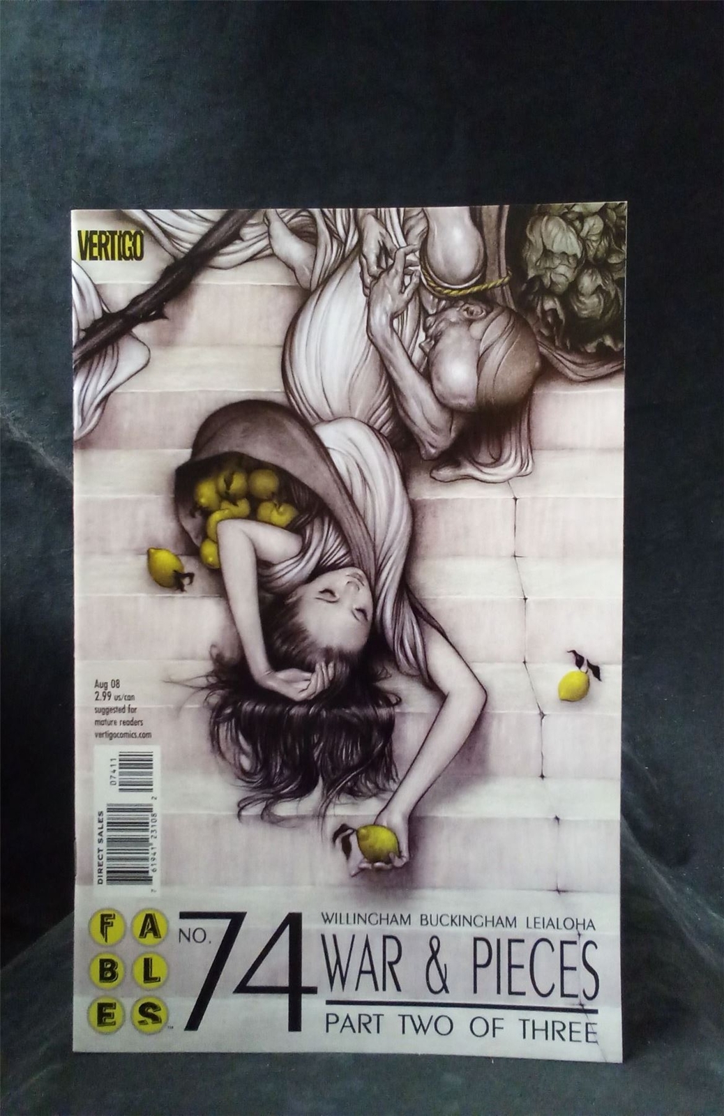 Fables #74 2008 vertigo Comic Book b&b Fables #74 2008 vertigo Comic Book b&b