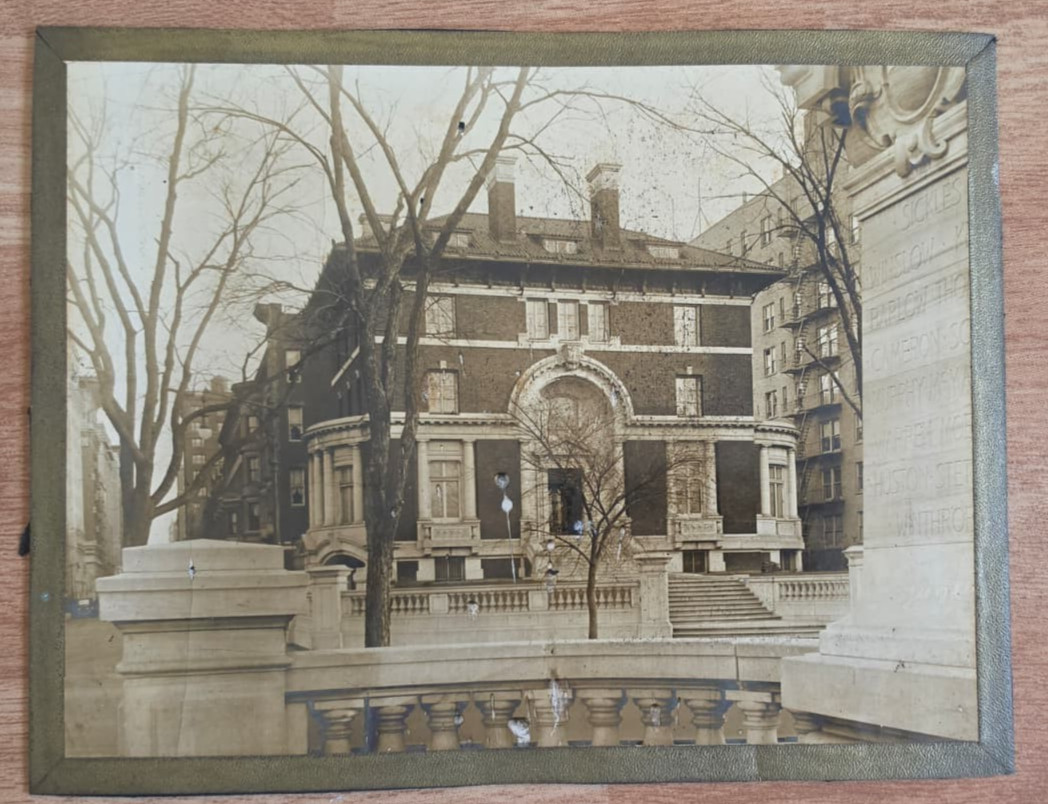 RARE 1900s NYC MANHATTAN RICE MANSION BUILDING AERIAL VIEW ORIGINAL Photo 379 RARE 1900s NYC MANHATTAN RICE MANSION BUILDING AERIAL VIEW ORIGINAL Photo 379