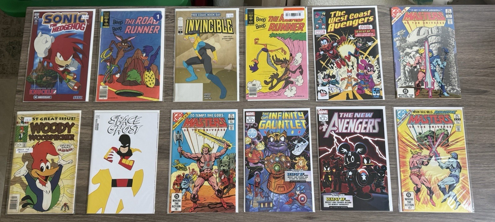 CARTOON COMIC LOT of 73 SpongeBob, Tick, He-Man, Alf, Invincible Keys ๐๐ฅ๐ฅ CARTOON COMIC LOT of 73 SpongeBob, Tick, He-Man, Alf, Invincible Keys ๐๐ฅ๐ฅ