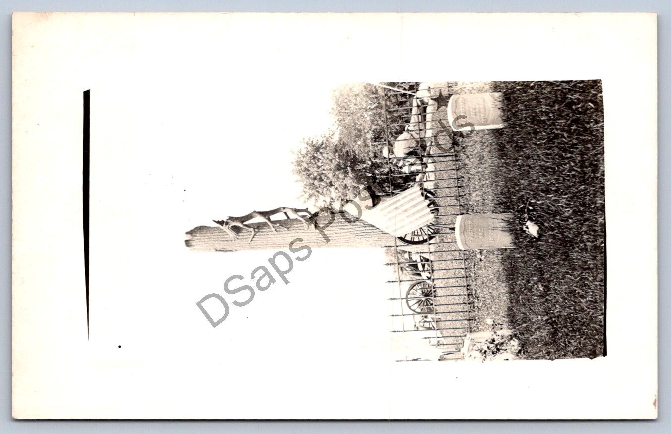 K59/ Uhrichsville Ohio RPPC Postcard c1910 Soldiers Monument Cemetery 61 K59/ Uhrichsville Ohio RPPC Postcard c1910 Soldiers Monument Cemetery 61