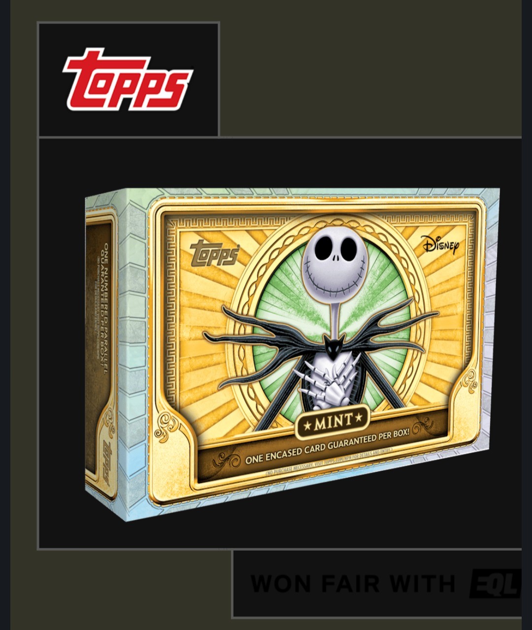 Topps 2026 NYCC Disney Mint Box - COLLECTORS CARD BOX SET SEALED Topps 2026 NYCC Disney Mint Box - COLLECTORS CARD BOX SET SEALED