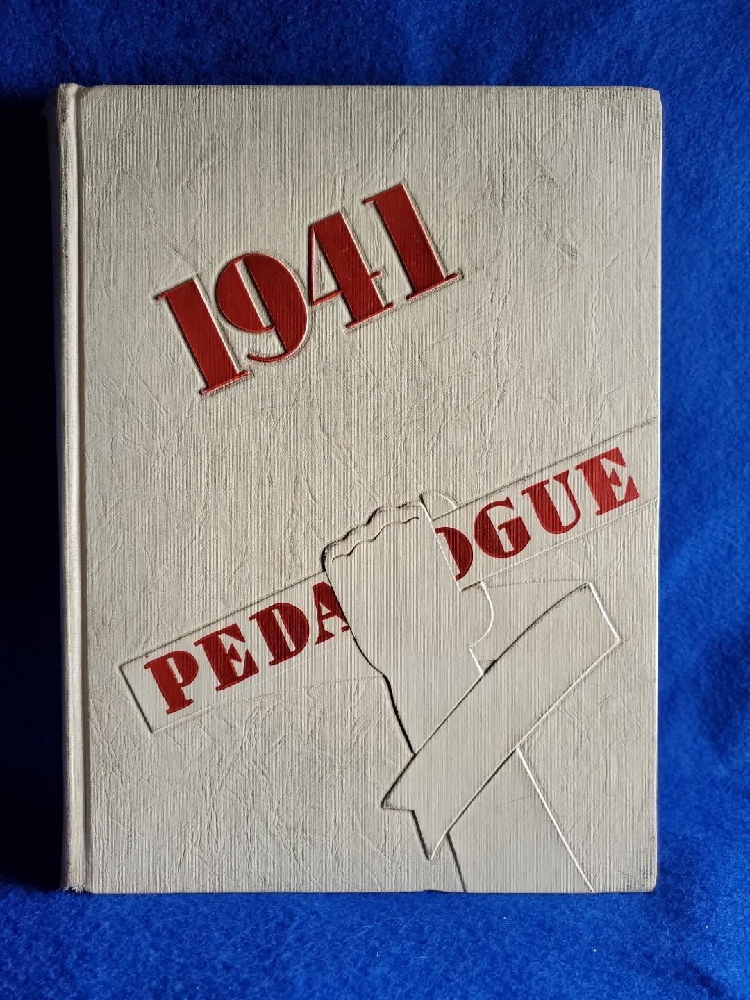 Pedagogue 1941 — New York State College Yearbook | WWII Era | Heavily Signed Pedagogue 1941 — New York State College Yearbook | WWII Era | Heavily Signed