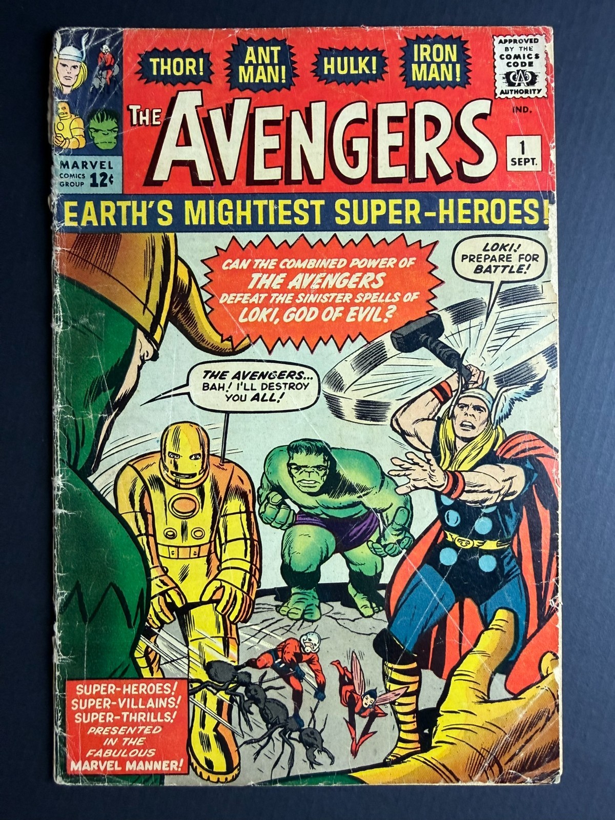 Avengers #1 – Marvel Comics – September 1963 Avengers #1 – Marvel Comics – September 1963