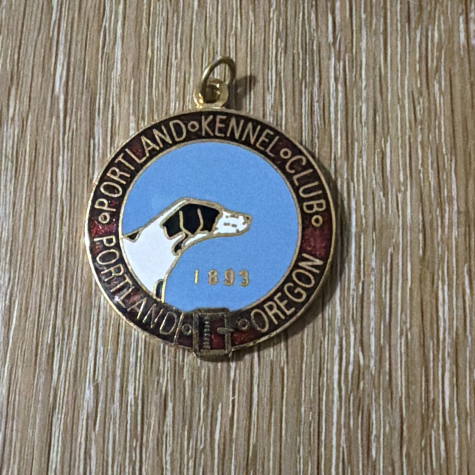 Vintage Portland Kennel Club Oregon Dog Show Medallion FOB Vintage Portland Kennel Club Oregon Dog Show Medallion FOB