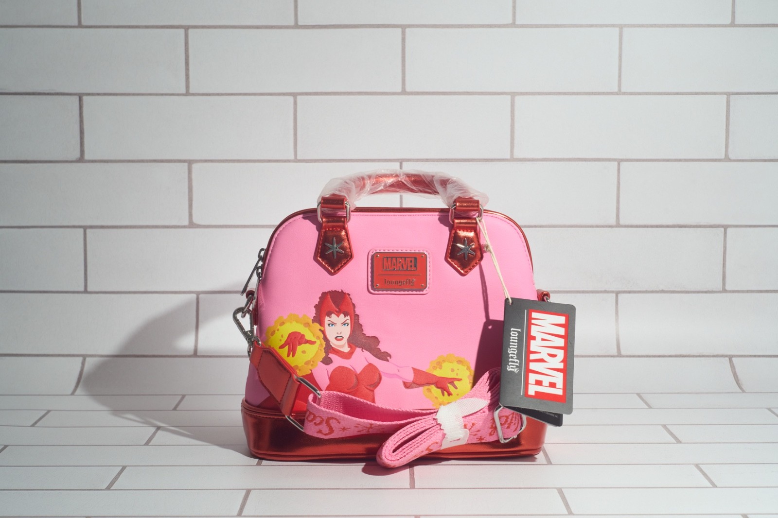 Loungefly: Marvel - Scarlet Witch Crossbody Bag, NEW WITH TAGS Loungefly: Marvel - Scarlet Witch Crossbody Bag, NEW WITH TAGS