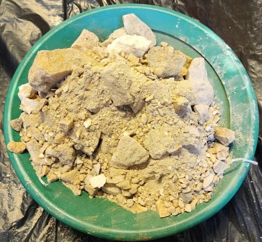 25 lbs Gold Ore From Jason's New Gold Mine 25 lbs Gold Ore From Jason's New Gold Mine