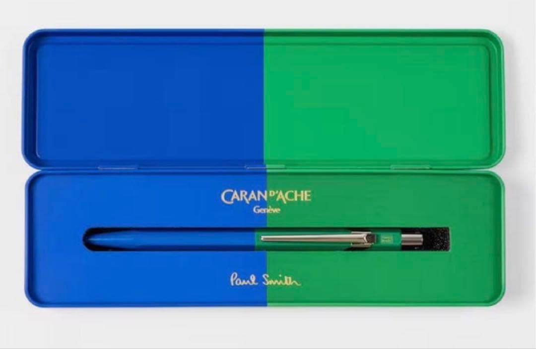 Excellent CARAN d'ACHE Paul Smith Collaboration Ballpoint Pen Excellent CARAN d'ACHE Paul Smith Collaboration Ballpoint Pen