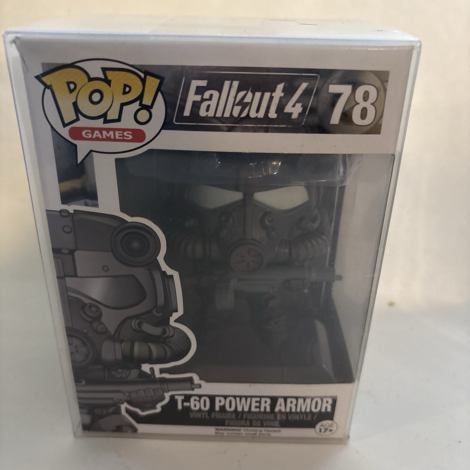 Funko Pop Games Fallout 4 T-60 Power Armor #78 Vinyl Figure With Protector Funko Pop Games Fallout 4 T-60 Power Armor #78 Vinyl Figure With Protector