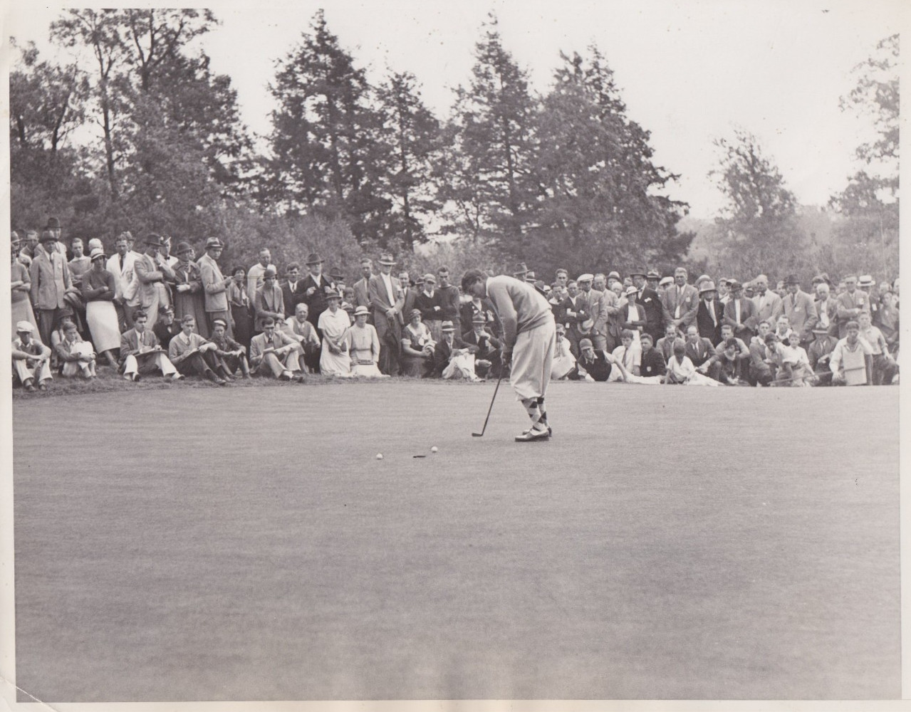 1934 Press Photo Lawson Little wins U.S. Amateur Golf Championship at Brookline 1934 Press Photo Lawson Little wins U.S. Amateur Golf Championship at Brookline