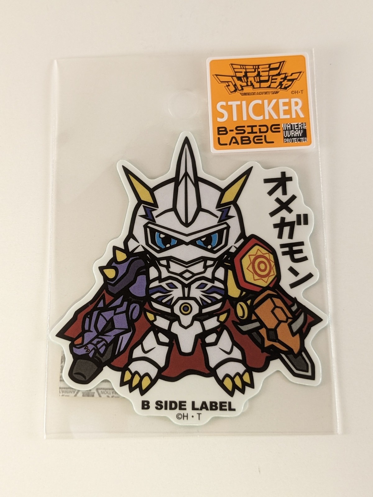Digimon B-Side Label Sticker Omnimon Waterproof US SELLER