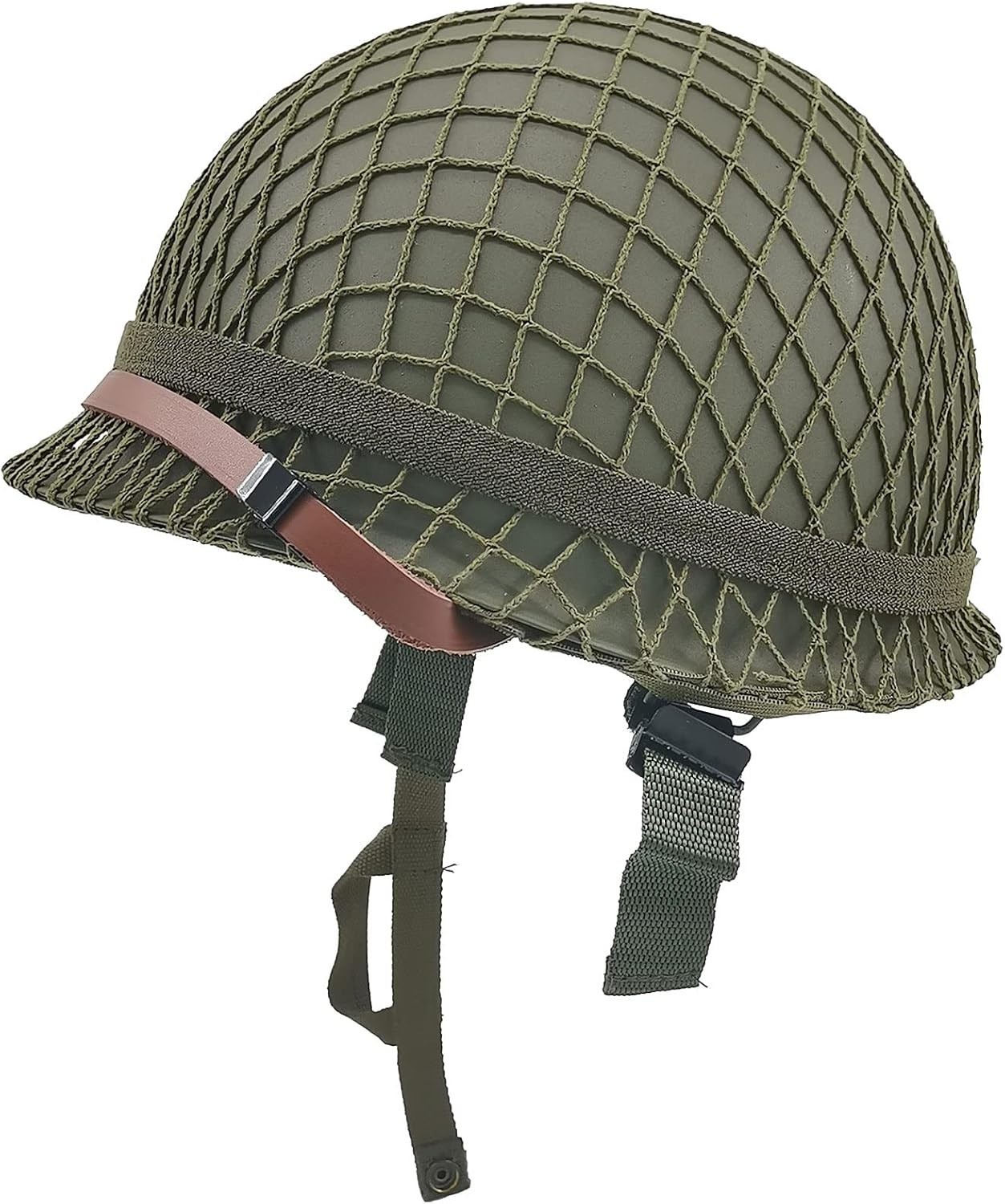 WWII US Army M1 Helmet WW2 Gear WW2 Helmet Metal Steel Shell Replica..... WWII US Army M1 Helmet WW2 Gear WW2 Helmet Metal Steel Shell Replica.....