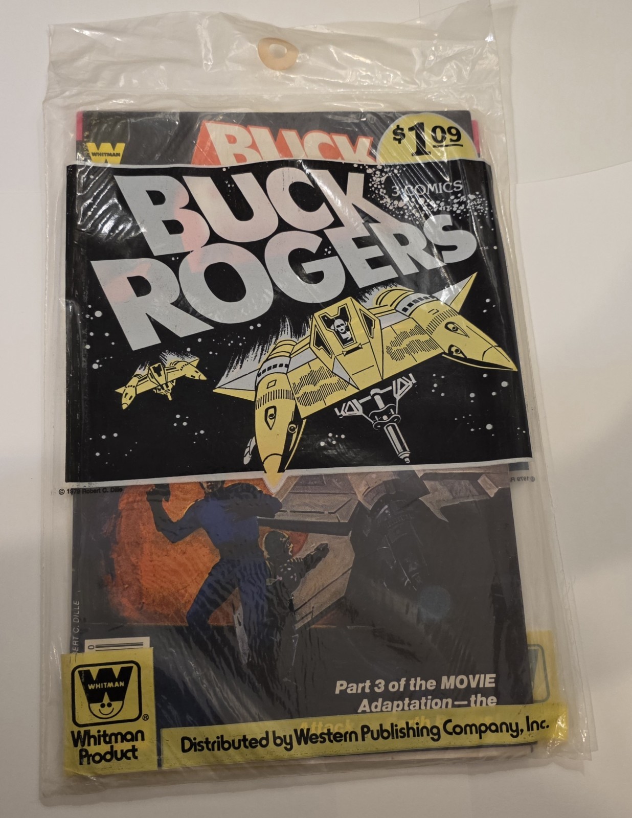 Whitman 1979 Buck Rogers Movie Adaptation 1-2-3 Set Sealed Whitman 1979 Buck Rogers Movie Adaptation 1-2-3 Set Sealed