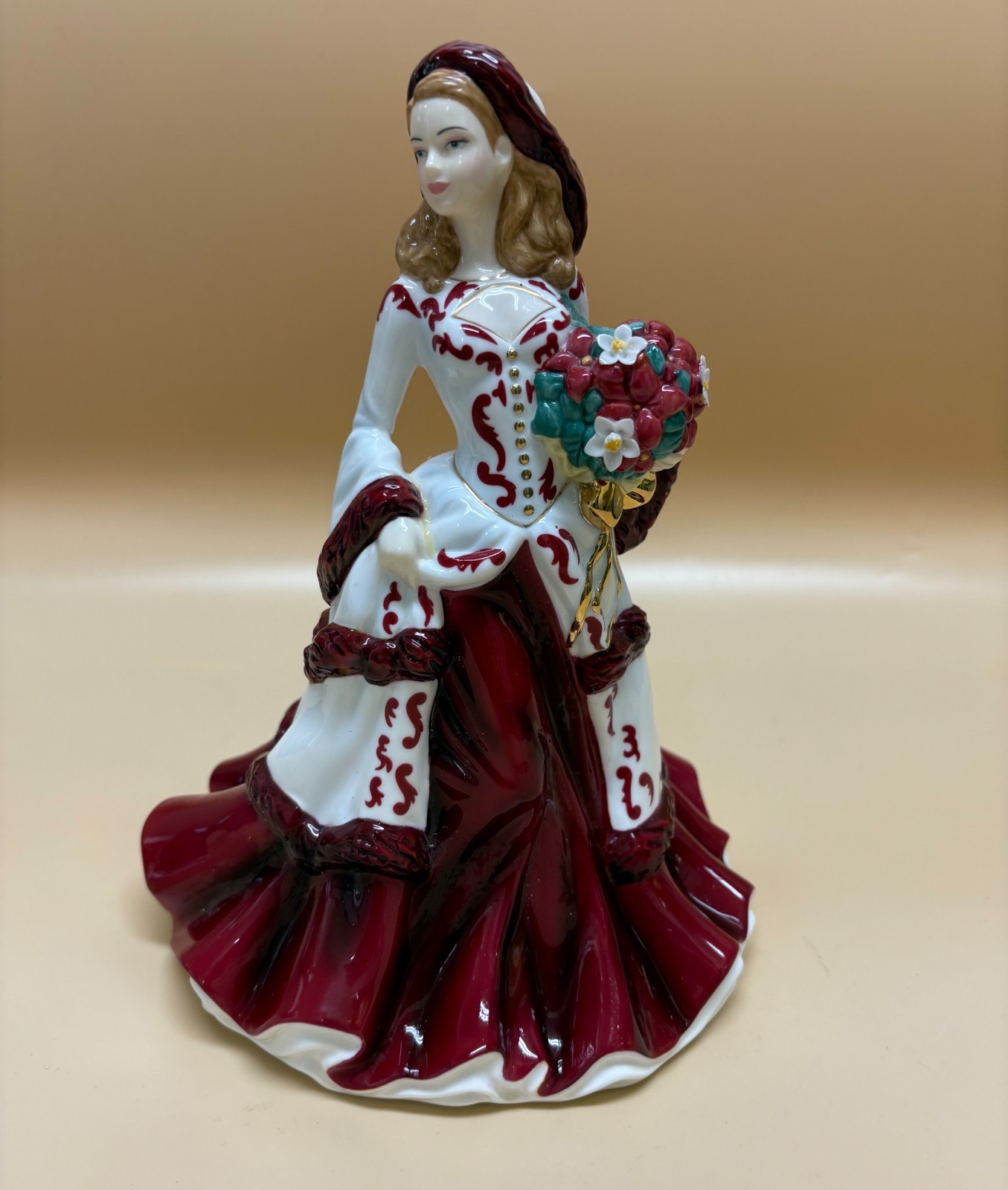 Royal Doulton Pretty Ladies Figurine CHRISTMAS DAY, HN5209, 2008 DS20 Royal Doulton Pretty Ladies Figurine CHRISTMAS DAY, HN5209, 2008 DS20