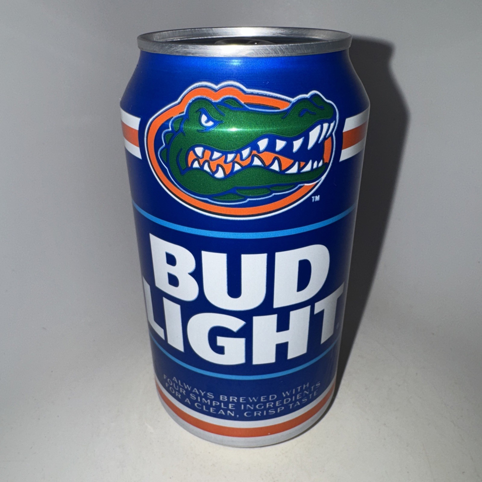 2026 Florida Gators Bud Light Can. Issued For  University Of Florida Football