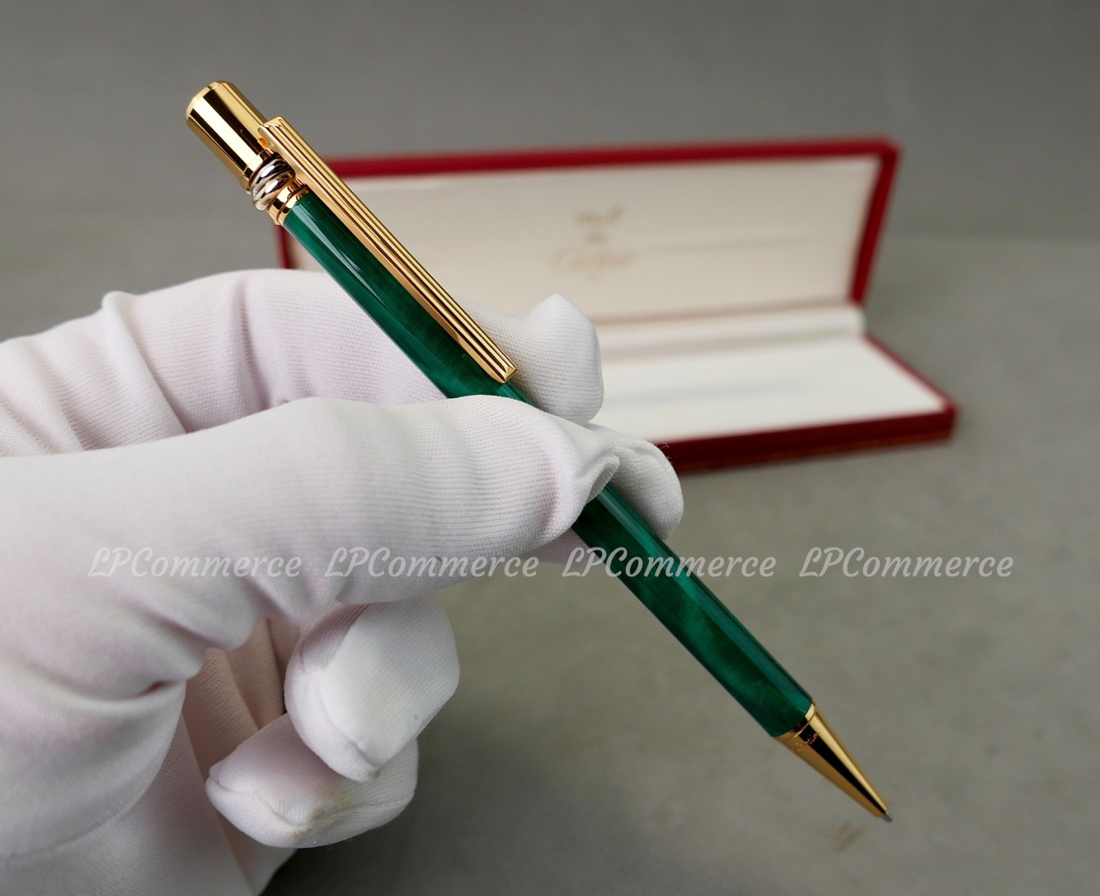 Cartier Santos Malachite Ballpoint Pen Ballpoint Pen Blue Marble Sfera Trinity Cartier Santos Malachite Ballpoint Pen Ballpoint Pen Blue Marble Sfera Trinity