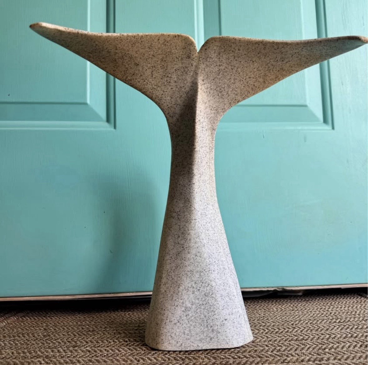 Vintage Joe Hodges A Tail Modernist Whale Fin Sculpture LTD Ed 1/90 Hand Signed Vintage Joe Hodges A Tail Modernist Whale Fin Sculpture LTD Ed 1/90 Hand Signed
