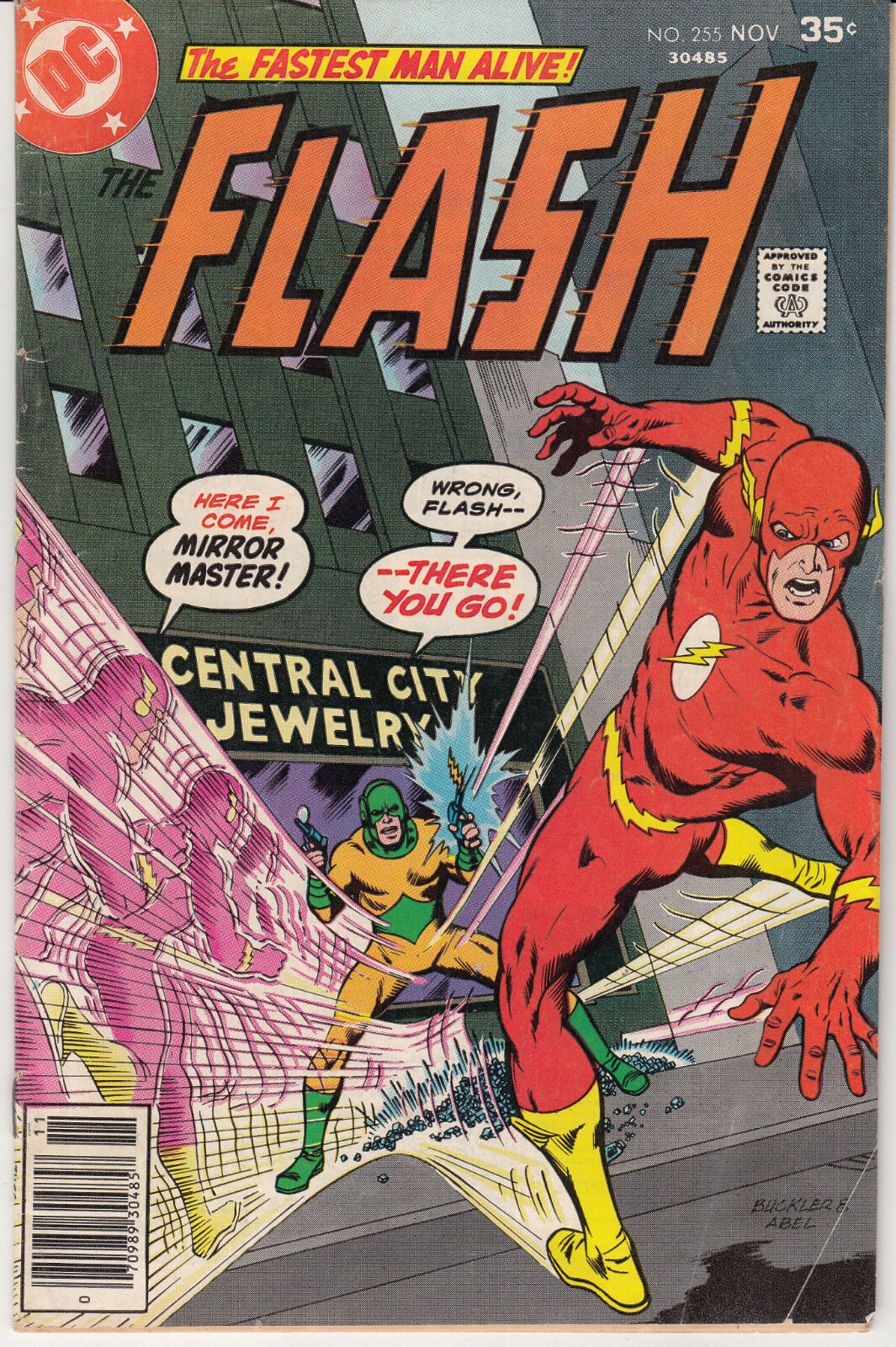 1977 DC Comics The Flash #255