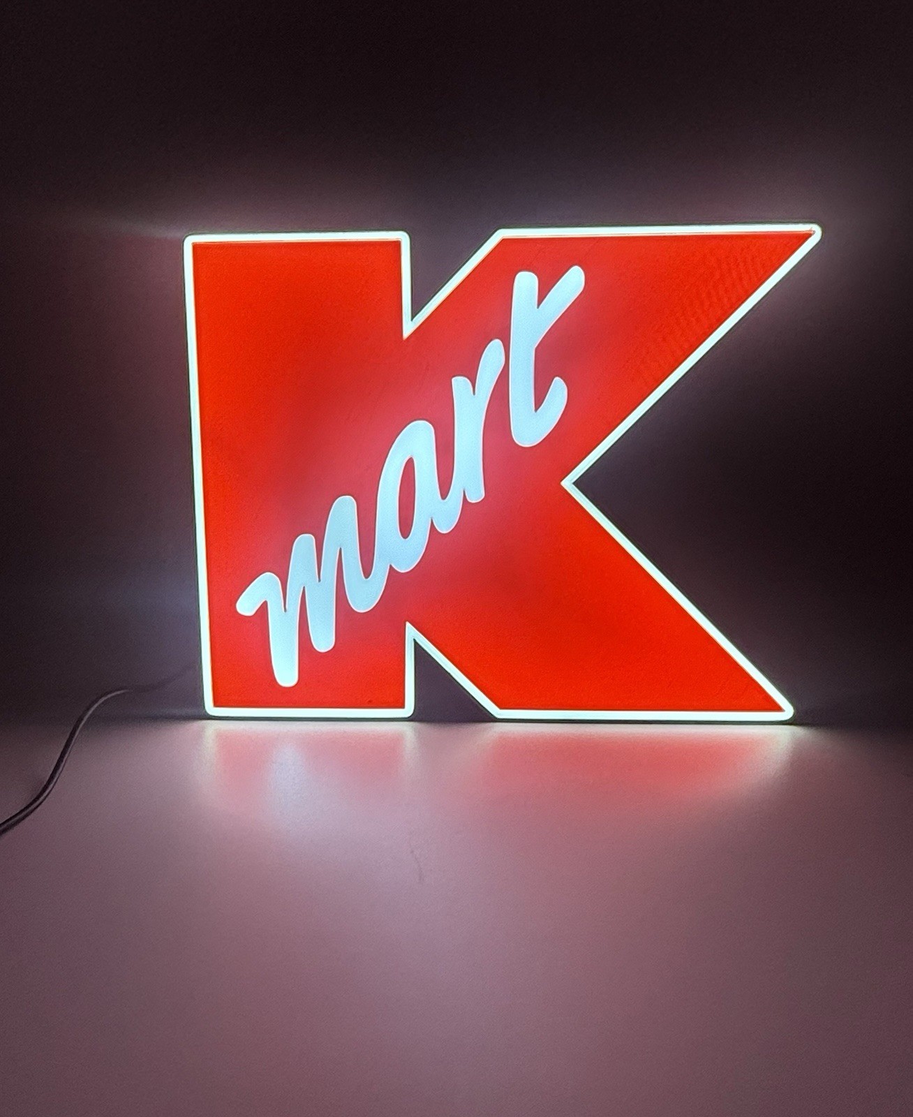 Kmart Light Up LED Sign Wall Decoration 12.2” Wide Ships Free Kmart Light Up LED Sign Wall Decoration 12.2” Wide Ships Free