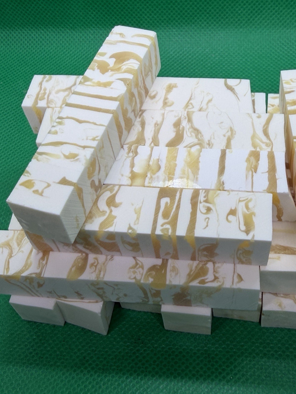 Amber succinate Tiger Rods Amber succinate Tiger Rods