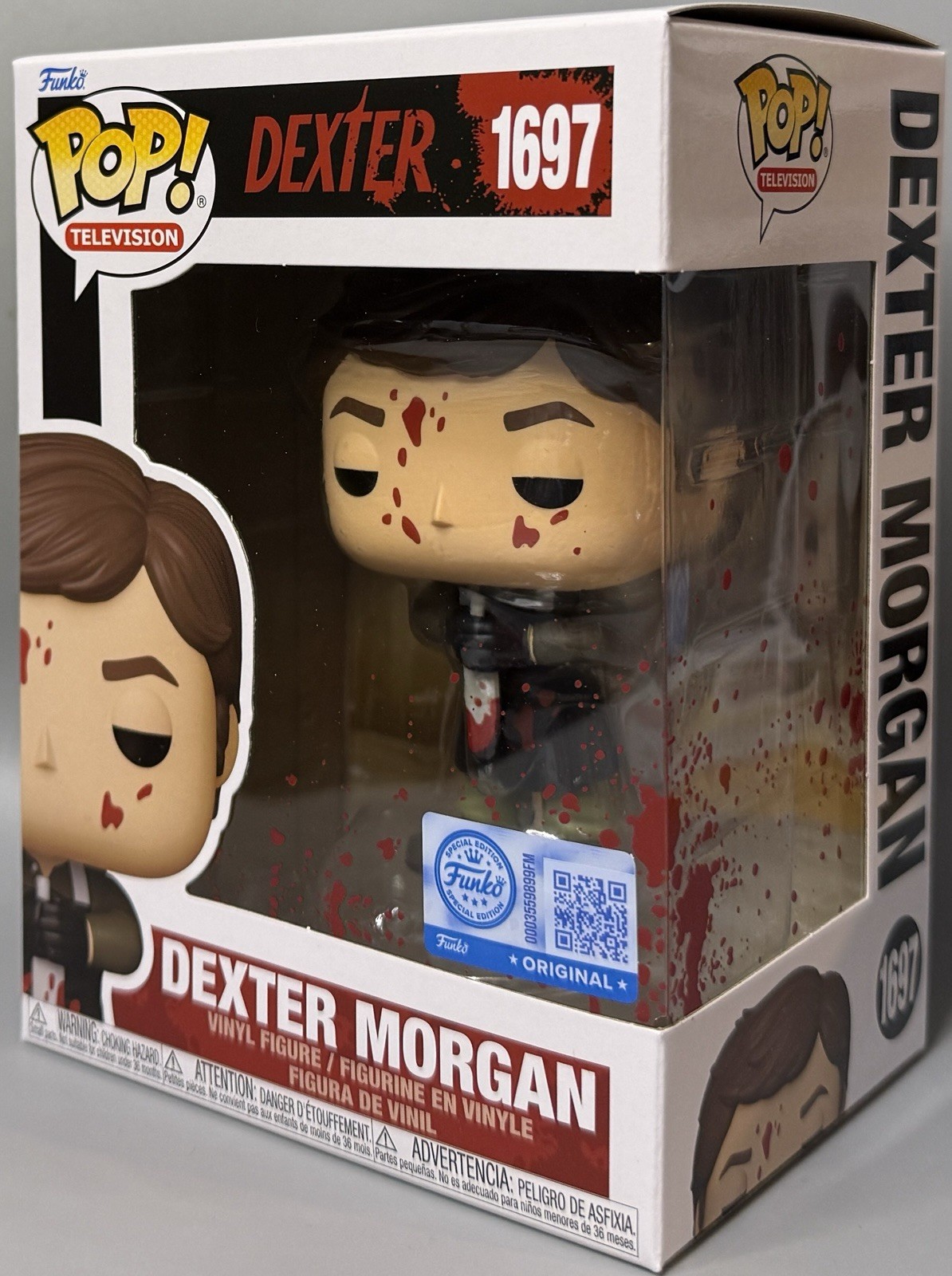 Funko Pop Dexter Dexter Morgan (Bloody) #1697 Funko Pop Dexter Dexter Morgan (Bloody) #1697