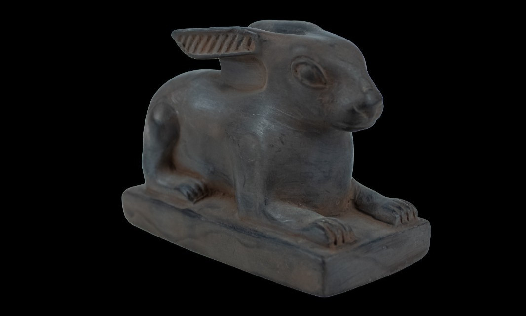 Exceptional Ancient Egyptian Hare Statue Sacred Symbol of Fertility BC Exceptional Ancient Egyptian Hare Statue Sacred Symbol of Fertility BC