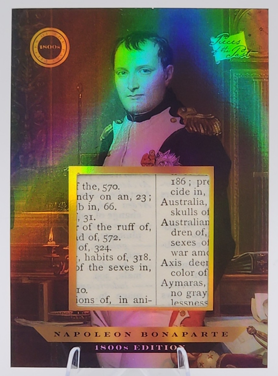2024 Pieces Of The Past Napoleon Bonaparte Authentic Jumbo Relic 1800s