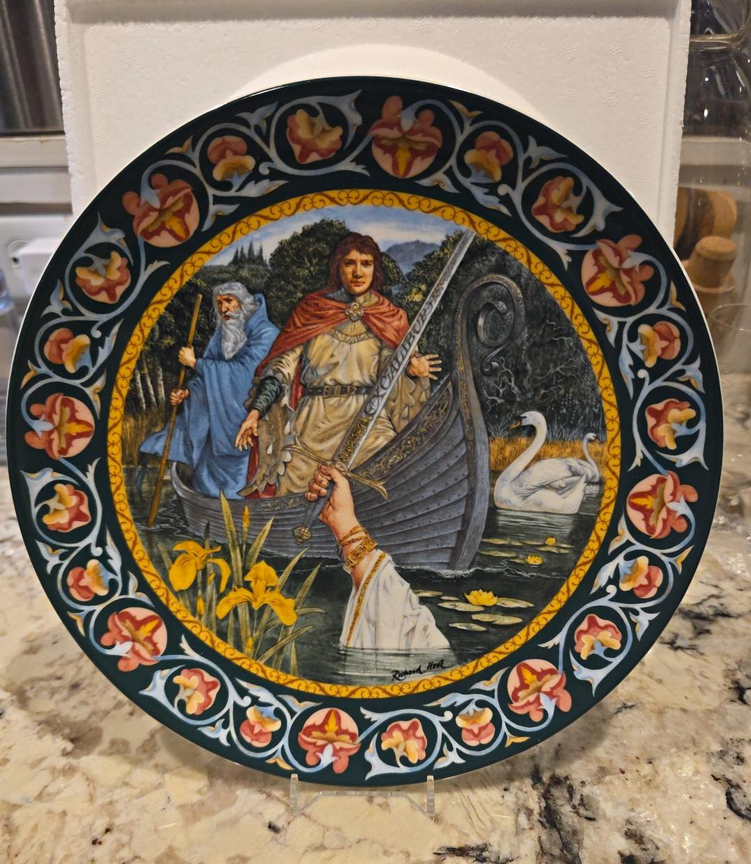 Wedgwood Legend of King Arthur Bone China Limited Edition Plates w/ COA Wedgwood Legend of King Arthur Bone China Limited Edition Plates w/ COA
