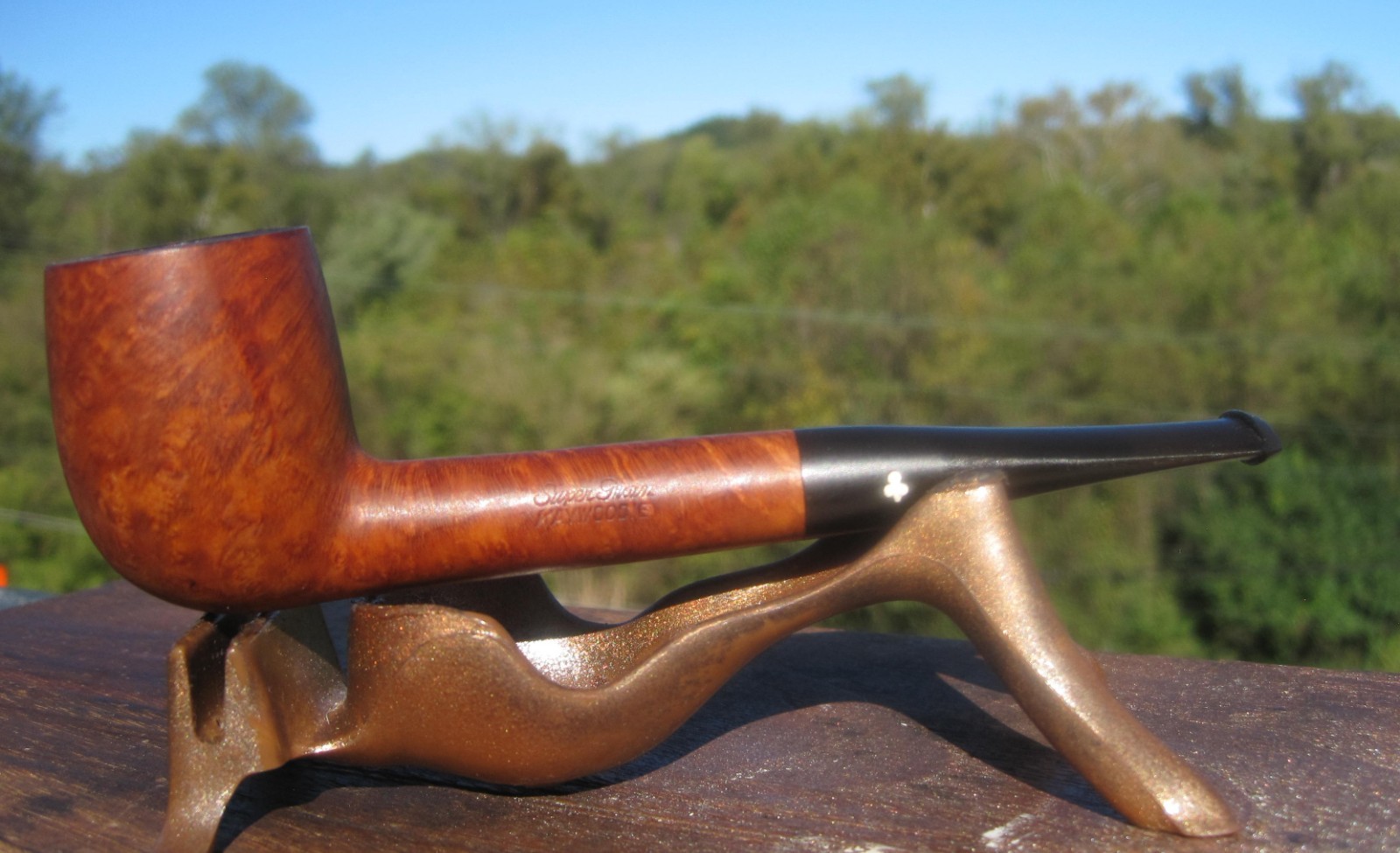 Kaywoodie Super Grain 5051 Liverpool Style 1930'-60's Smoking Estate Pipe 5.5"