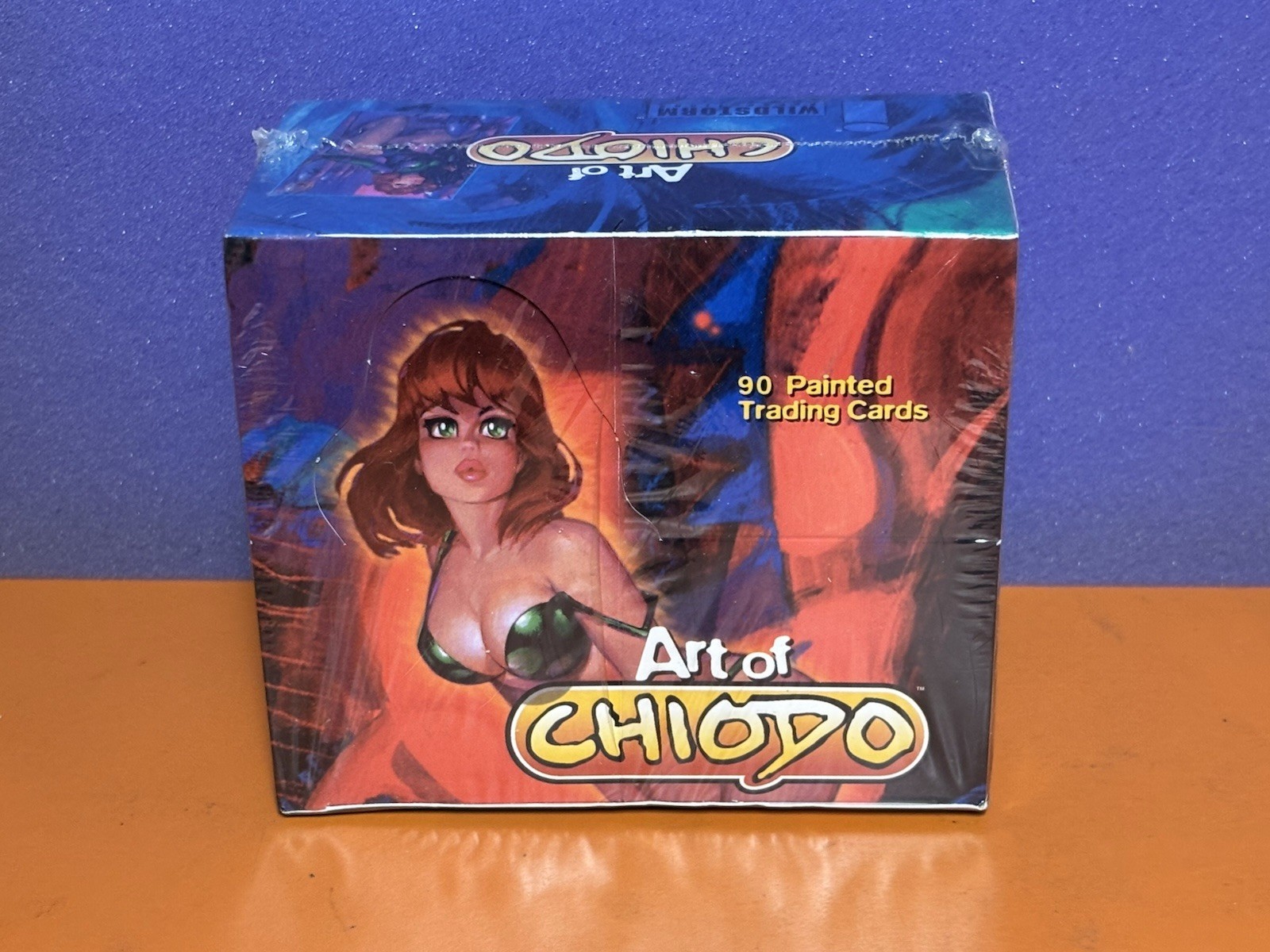 RARE 1996 WILDSTORM - ART OF CHIODO SEALED WAX BOX RARE 1996 WILDSTORM - ART OF CHIODO SEALED WAX BOX