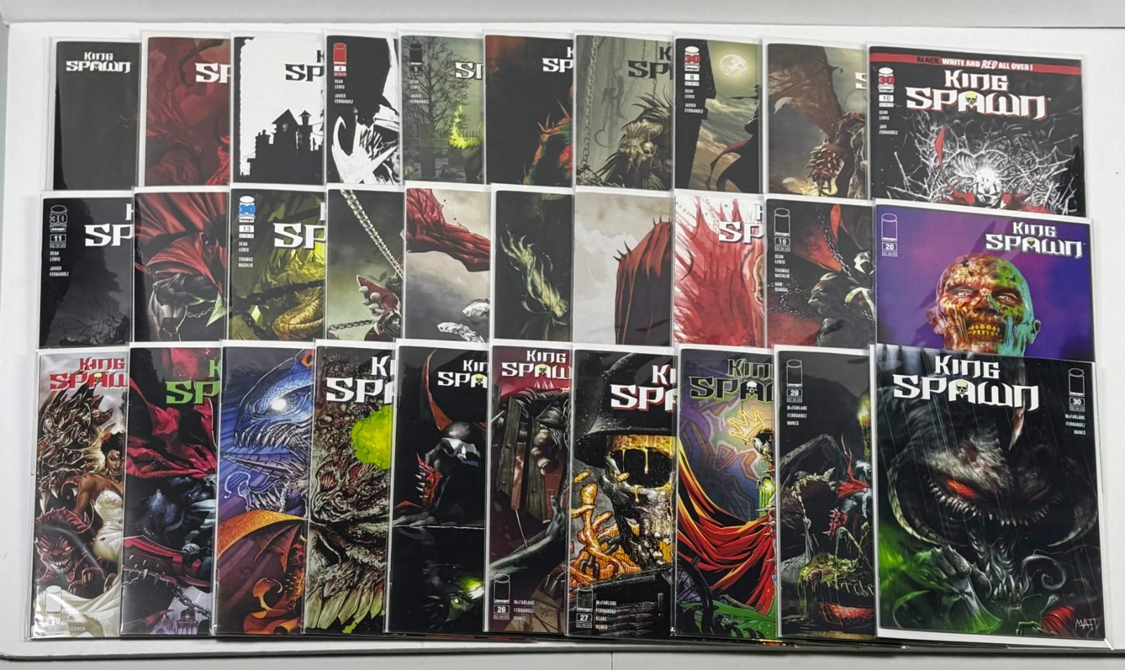 King Spawn #1-58 Current Run/Set/Lot McFarlane King Spawn #1-58 Current Run/Set/Lot McFarlane