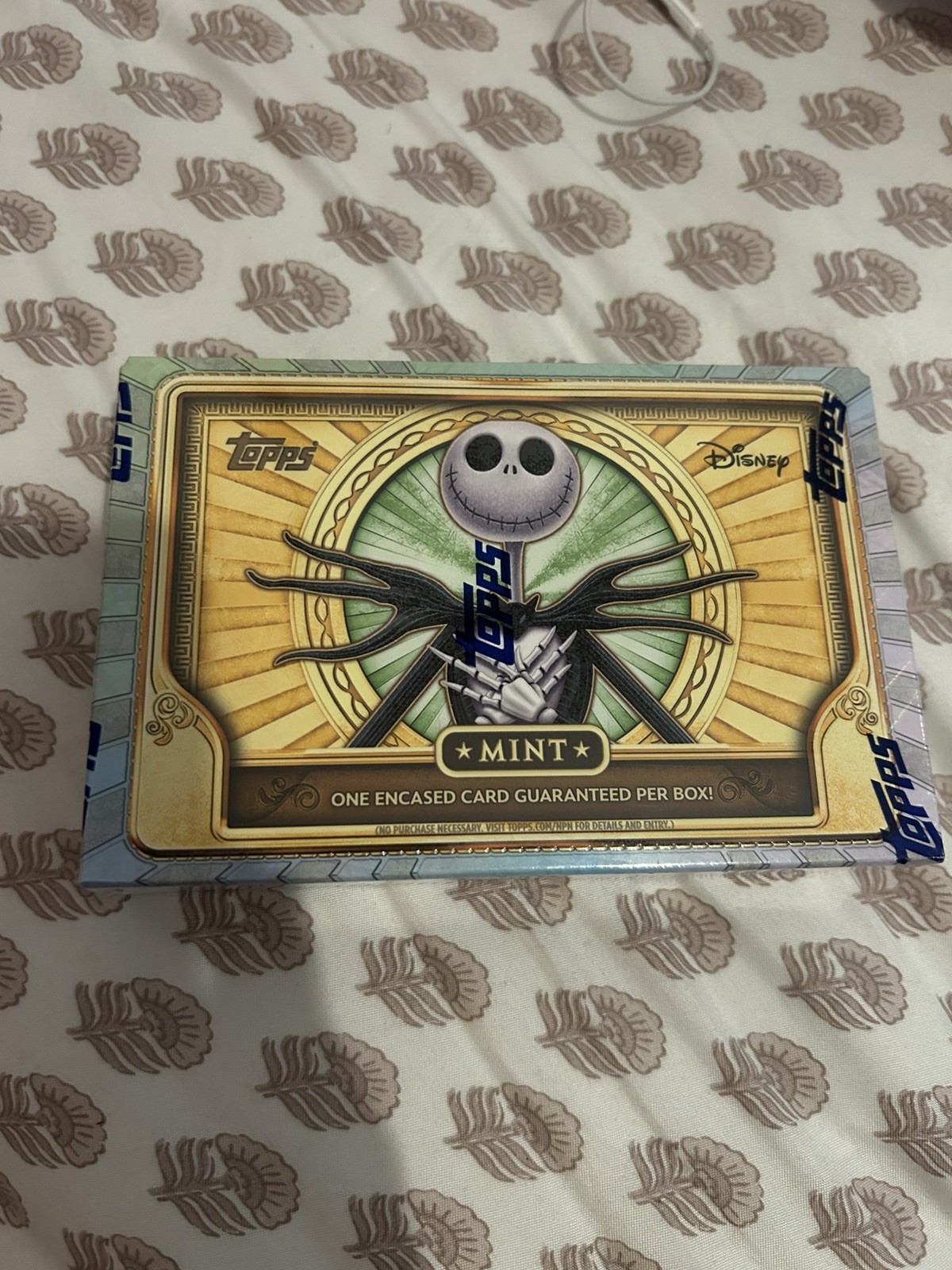 2026 NYCC Topps Disney MINT Jack Sealed Skellington Trading Card Box 2026 NYCC Topps Disney MINT Jack Sealed Skellington Trading Card Box