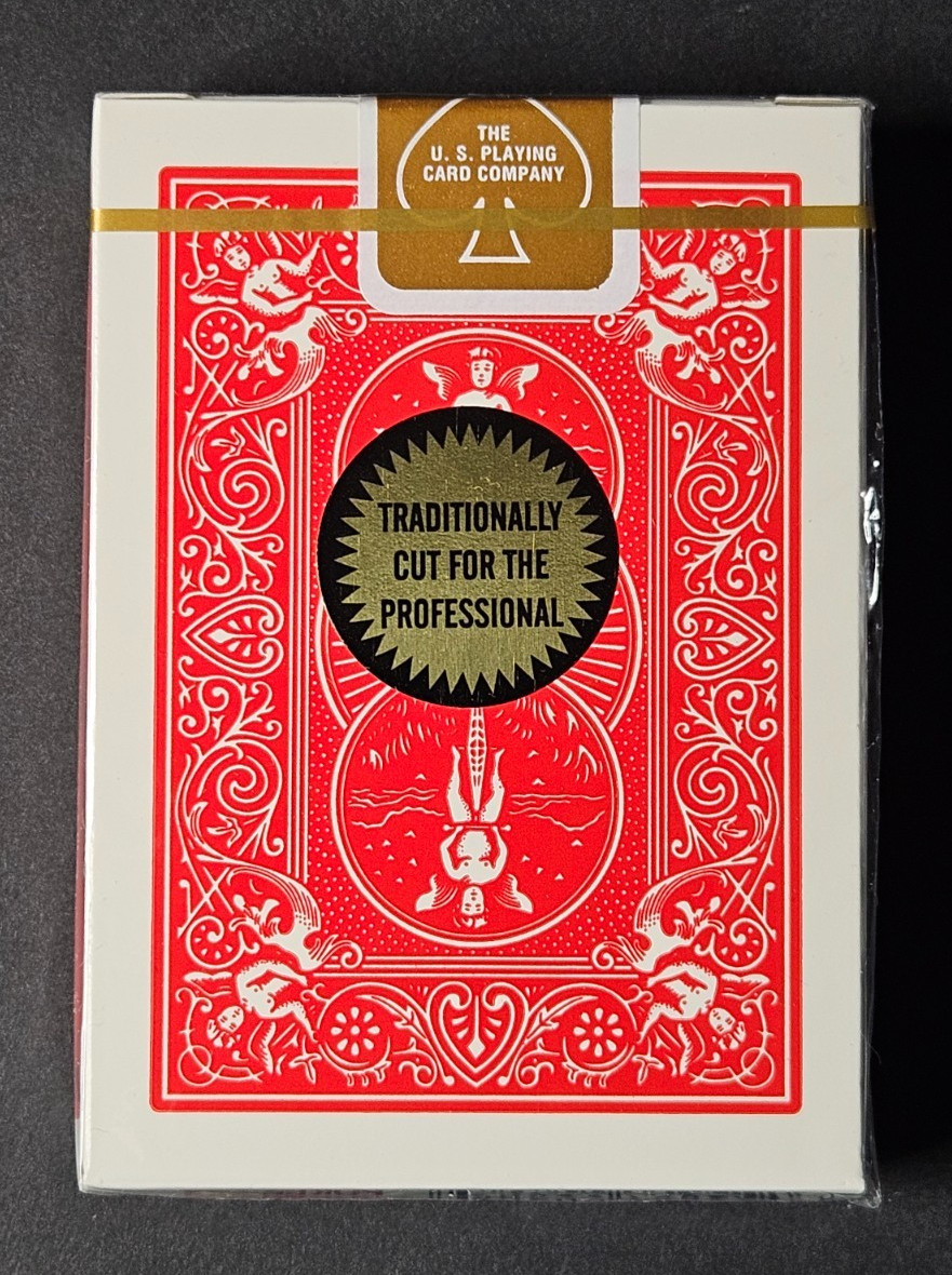 Bicycle Gold Standard Richard Turner Traditionally Cut Playing Cards, Ohio USPCC