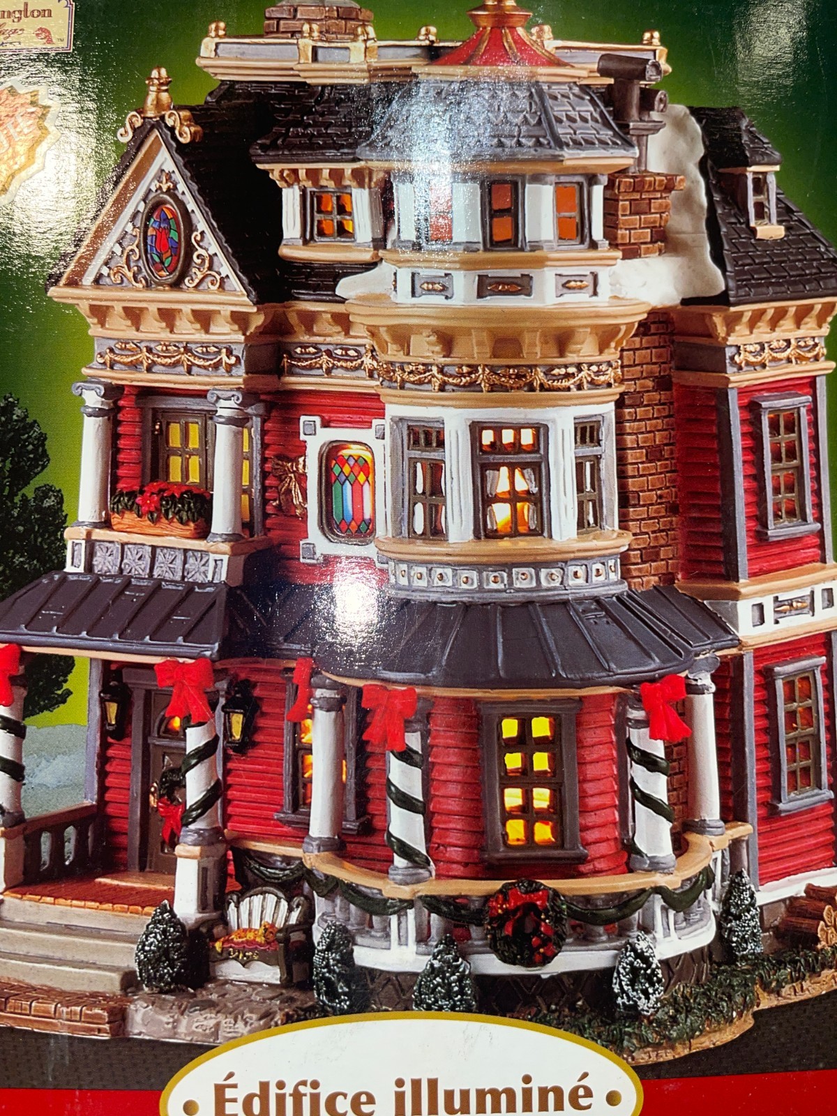 Lemax Caddington Village 2005 Taylor Residence #55205 Christmas In Box W/light