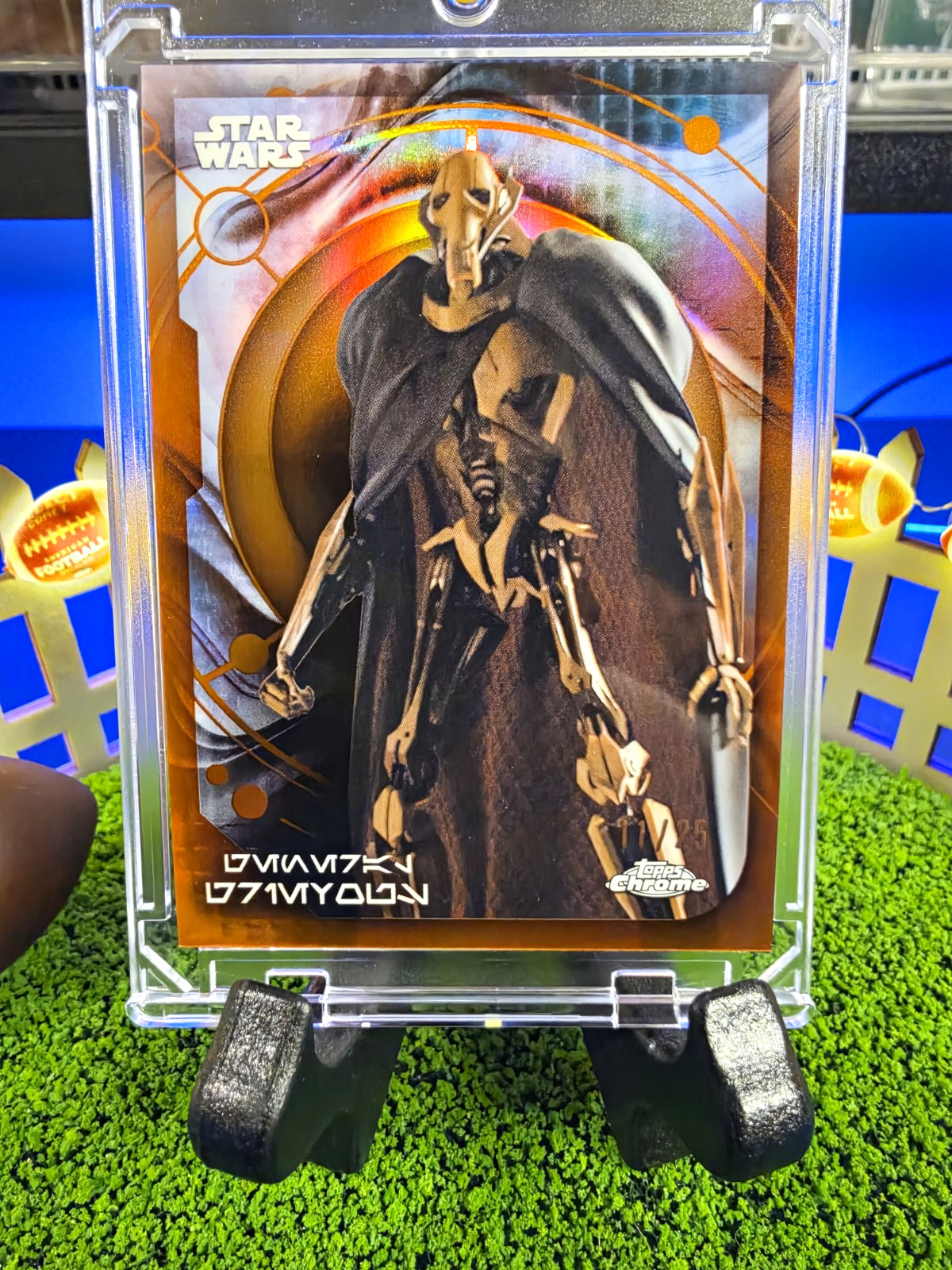 2026 Topps Chrome Star Wars General Grievous 11/25 AURE-29 Card 2026 Topps Chrome Star Wars General Grievous 11/25 AURE-29 Card