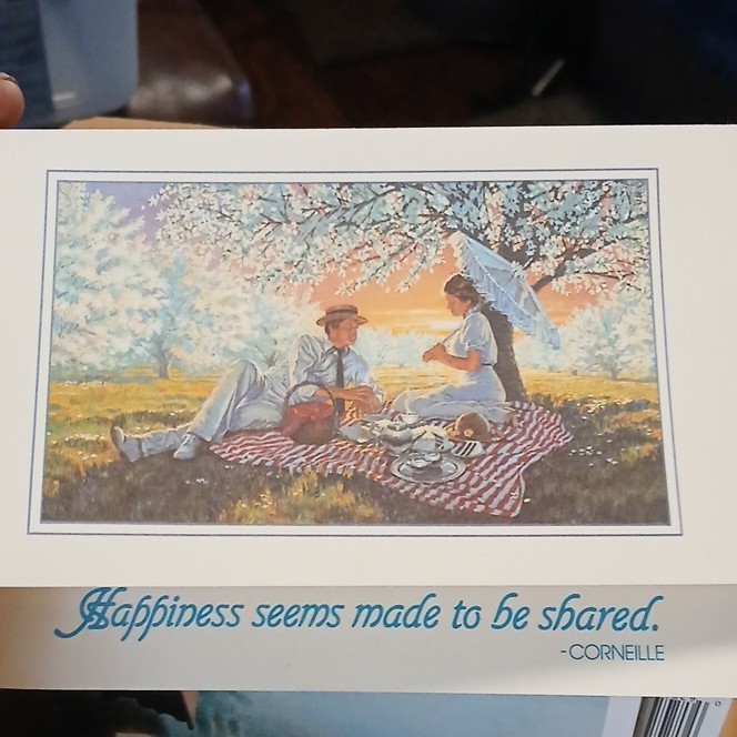 Celestial Seasonings Vintage Greeting Card 1986 'Happiness Seems Made to Be Sha… Celestial Seasonings Vintage Greeting Card 1986 'Happiness Seems Made to Be Sha…