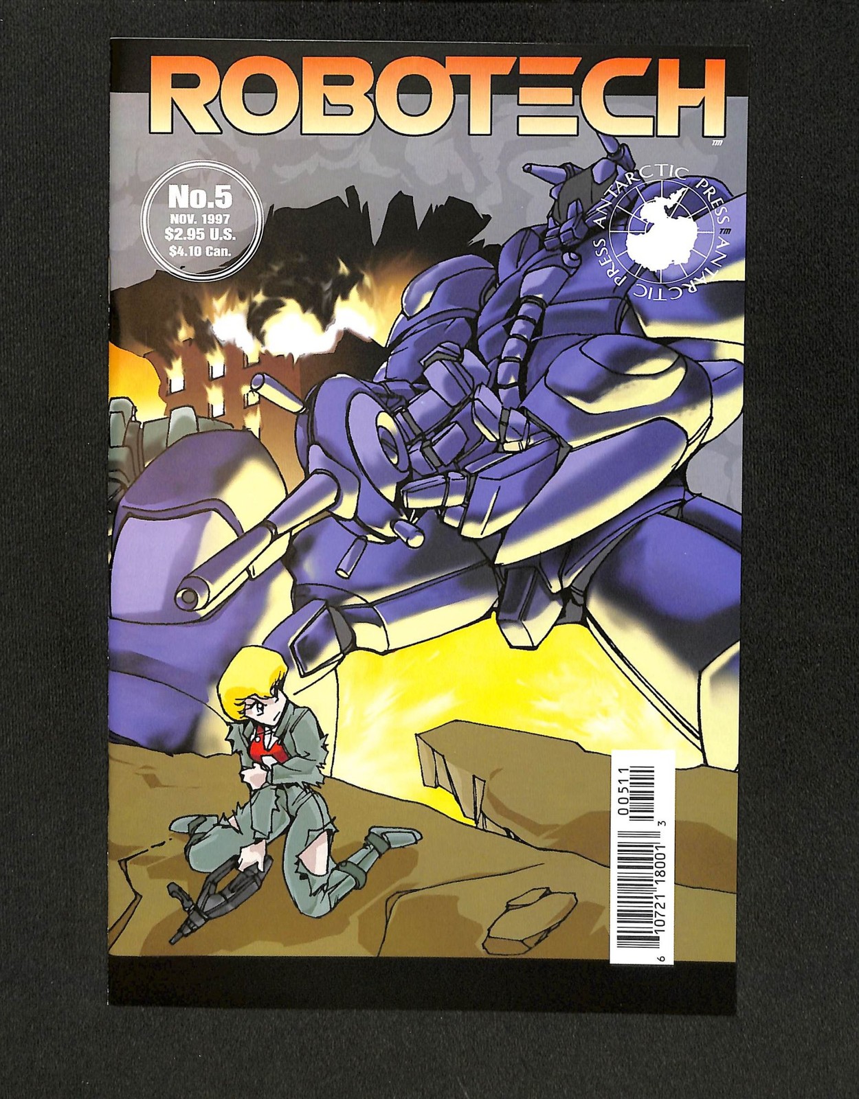 Robotech #5 Antarctic Press 1997 Robotech #5 Antarctic Press 1997