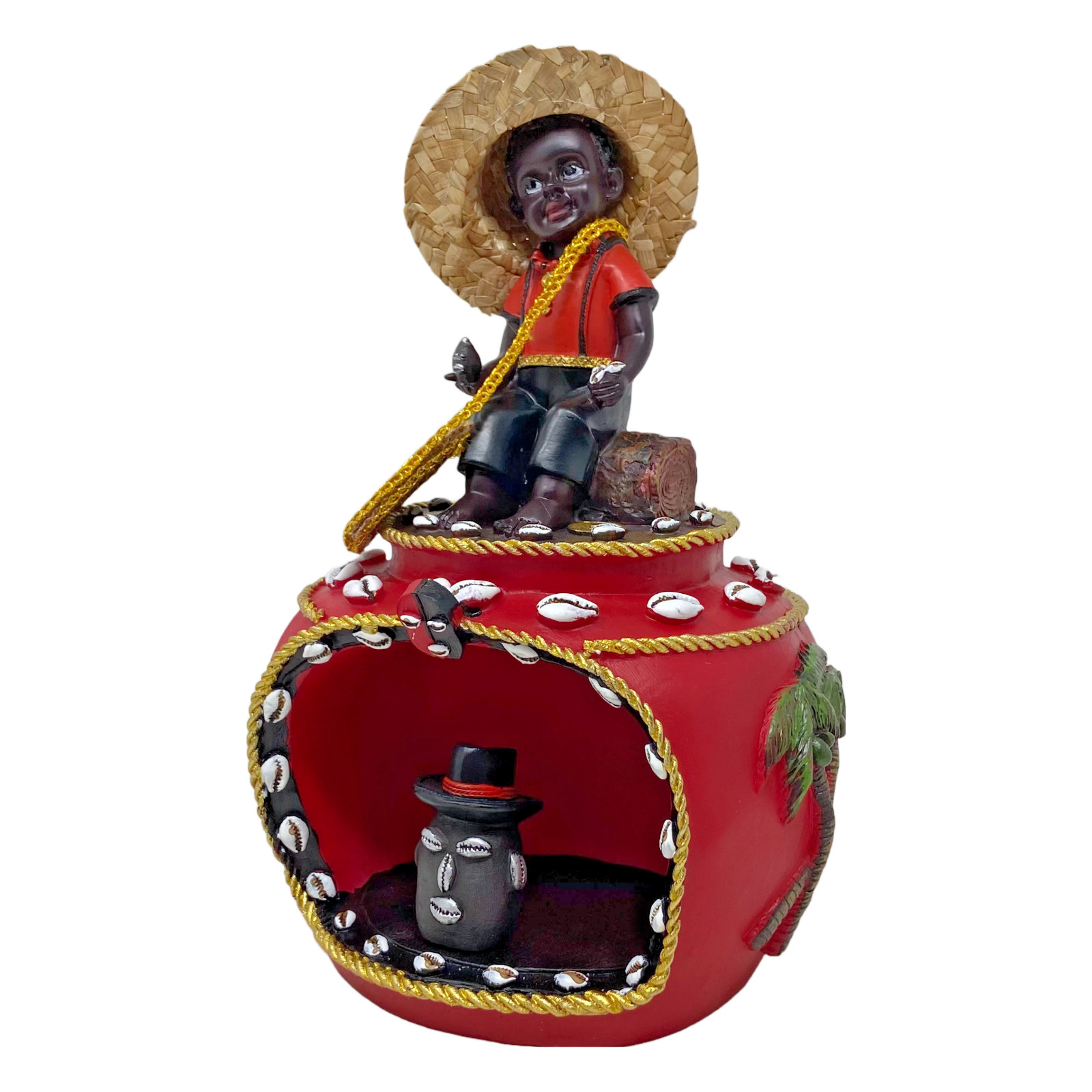 La Casa Para Eleguá 11"Receptáculo Sagrado Donde Reside Este Orisha House Elegua La Casa Para Eleguá 11"Receptáculo Sagrado Donde Reside Este Orisha House Elegua