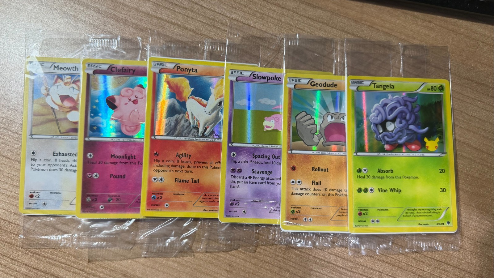 Pokémon TCG XY Generations 20th Anniversary Sealed Promo Bundle Pokémon TCG XY Generations 20th Anniversary Sealed Promo Bundle