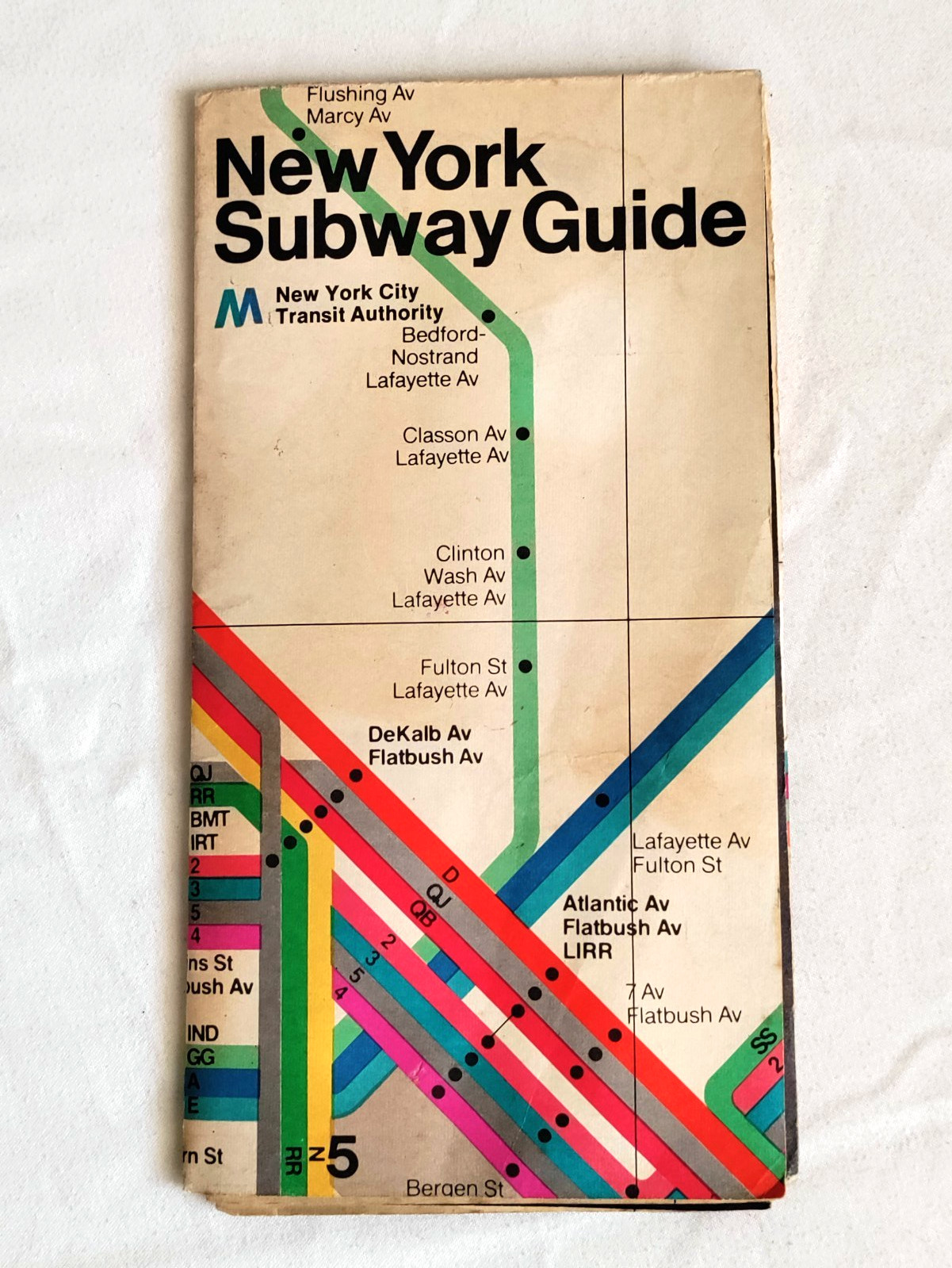 VINTAGE NEW YORK CITY SUBWAY MAP & GUIDE 1972 VISITORS EDITION RARE VINTAGE NEW YORK CITY SUBWAY MAP & GUIDE 1972 VISITORS EDITION RARE